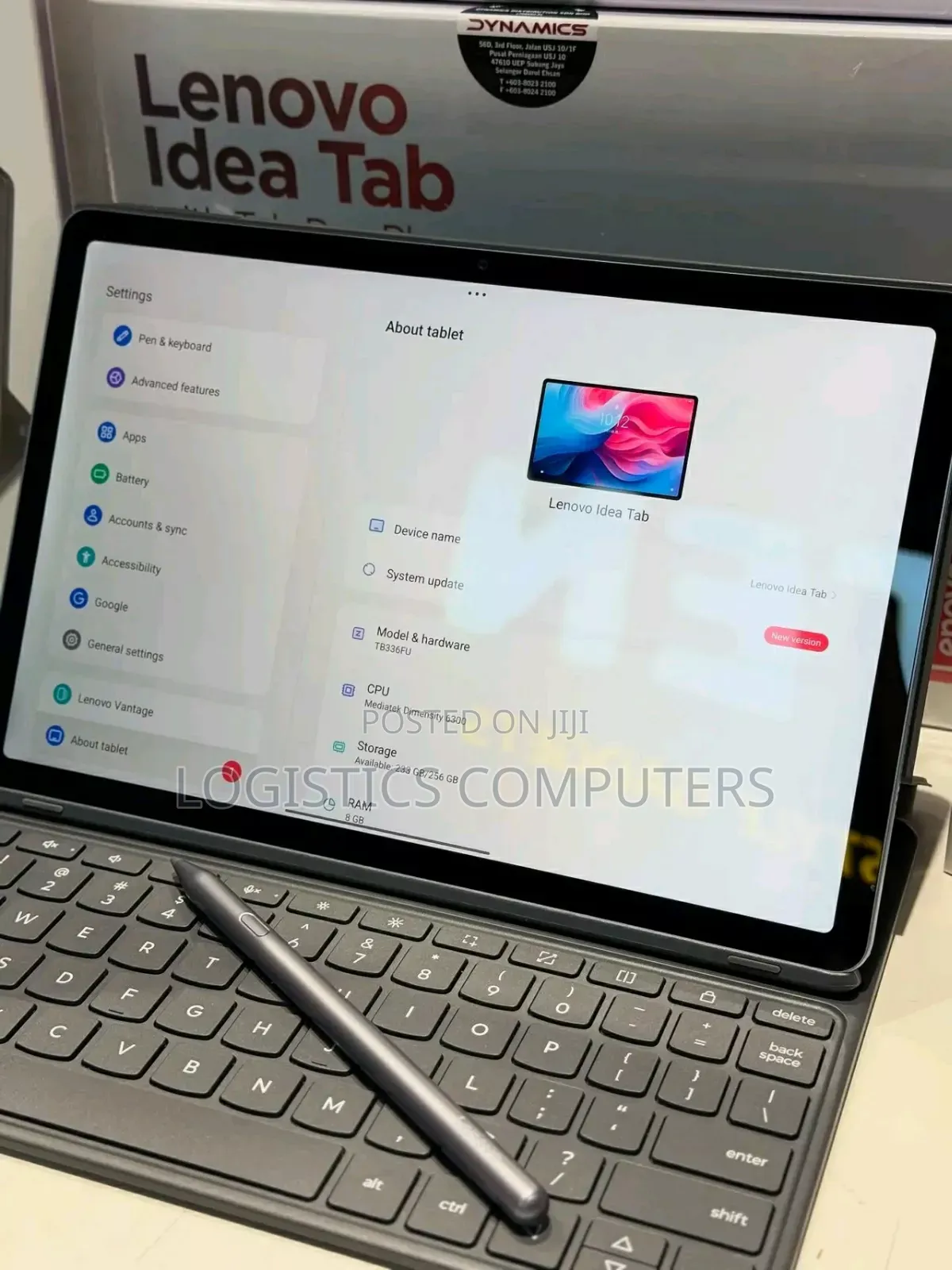 New Lenovo Idea Tab 128 GB Black