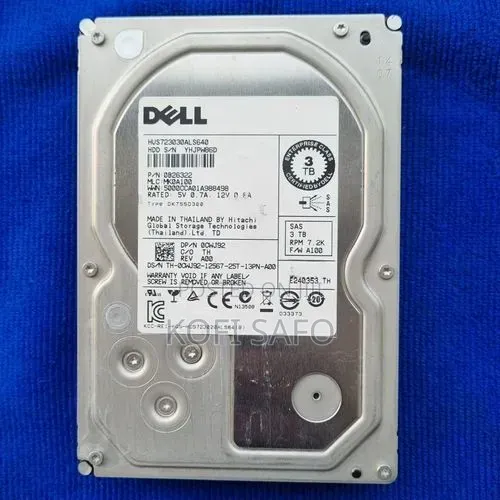 3TB 3 TeraByte SAS 3.5" HDD