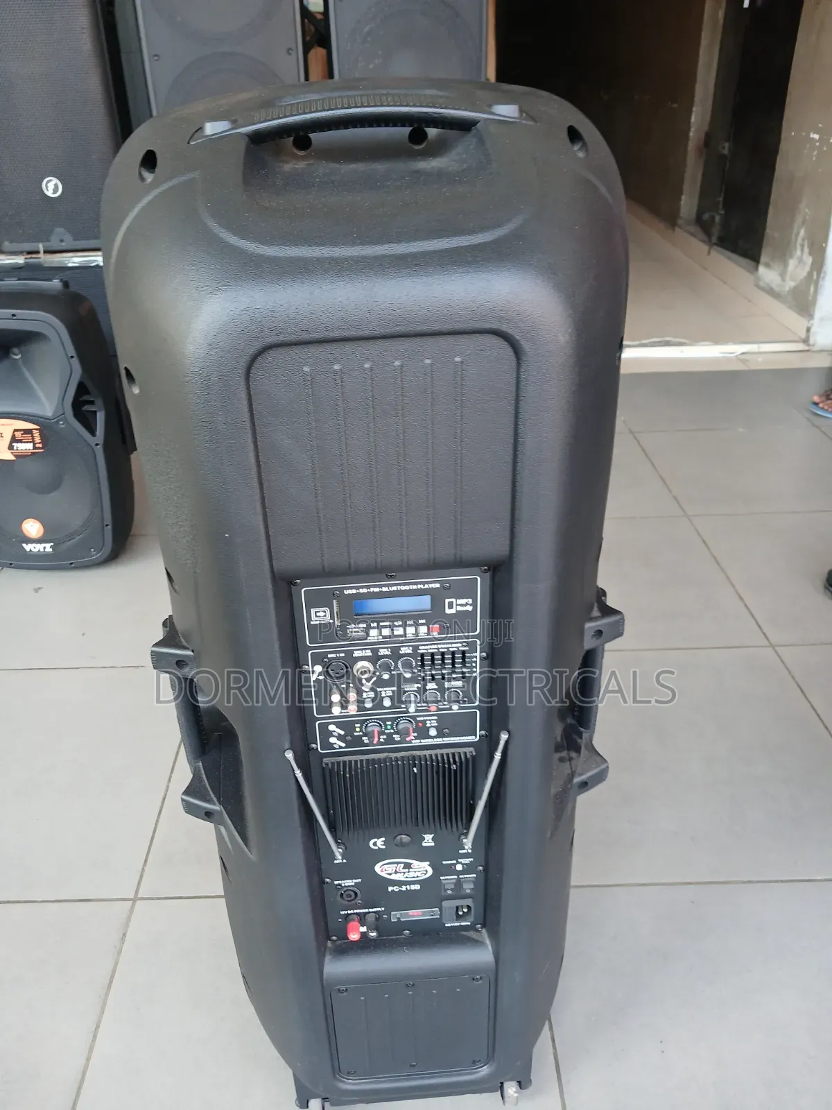 GLS Music PC215D Rechargeable Speaker Double