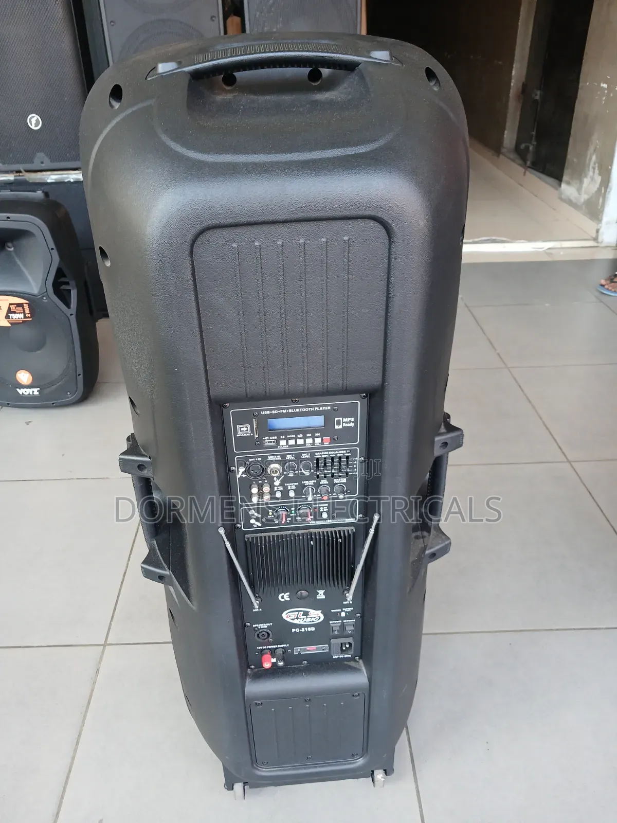 GLS Music PC215D Rechargeable Speaker Double