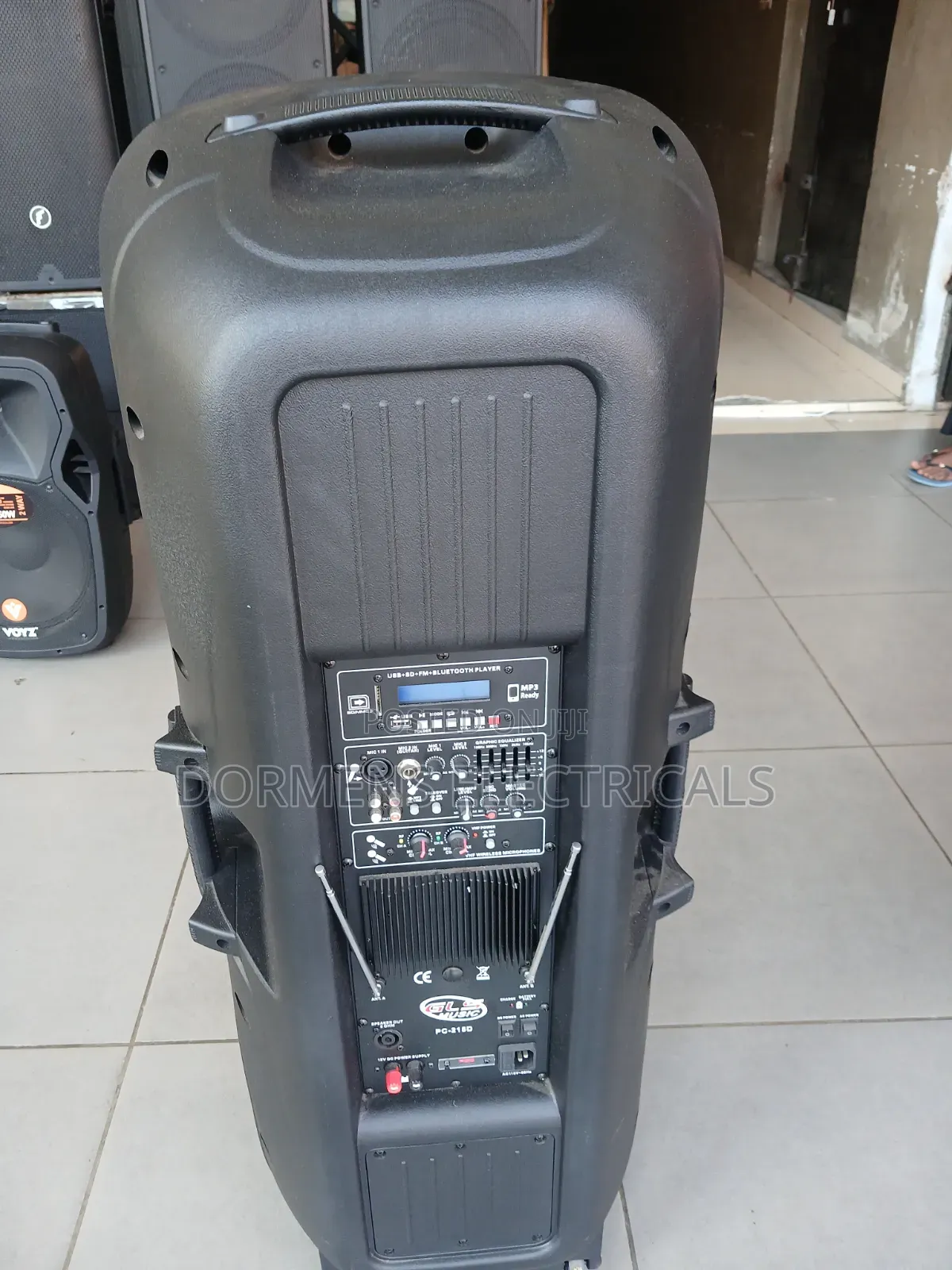 GLS Music PC215D Rechargeable Speaker Double