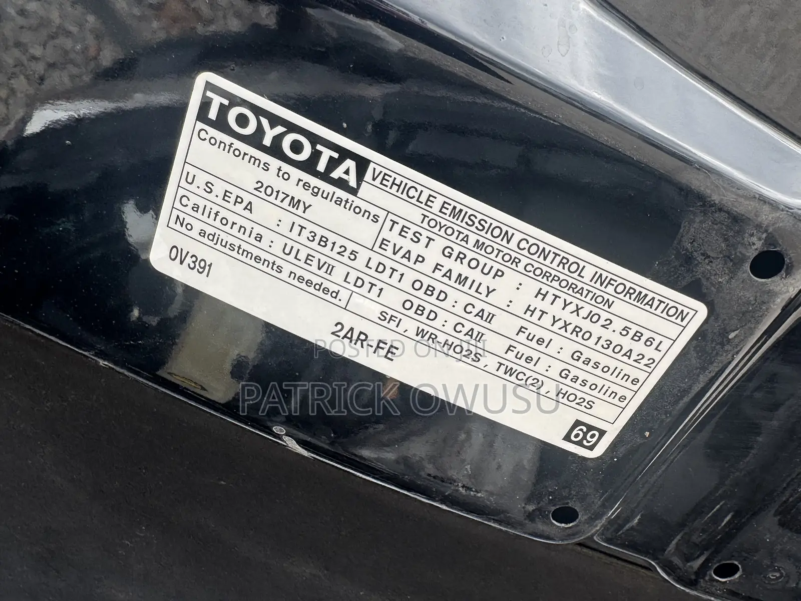 Toyota RAV4 2017 Black