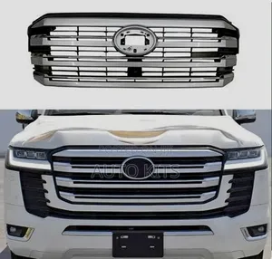 Toyota Landcruiser 300 Chrome Strips for Front Bumper Side Grills