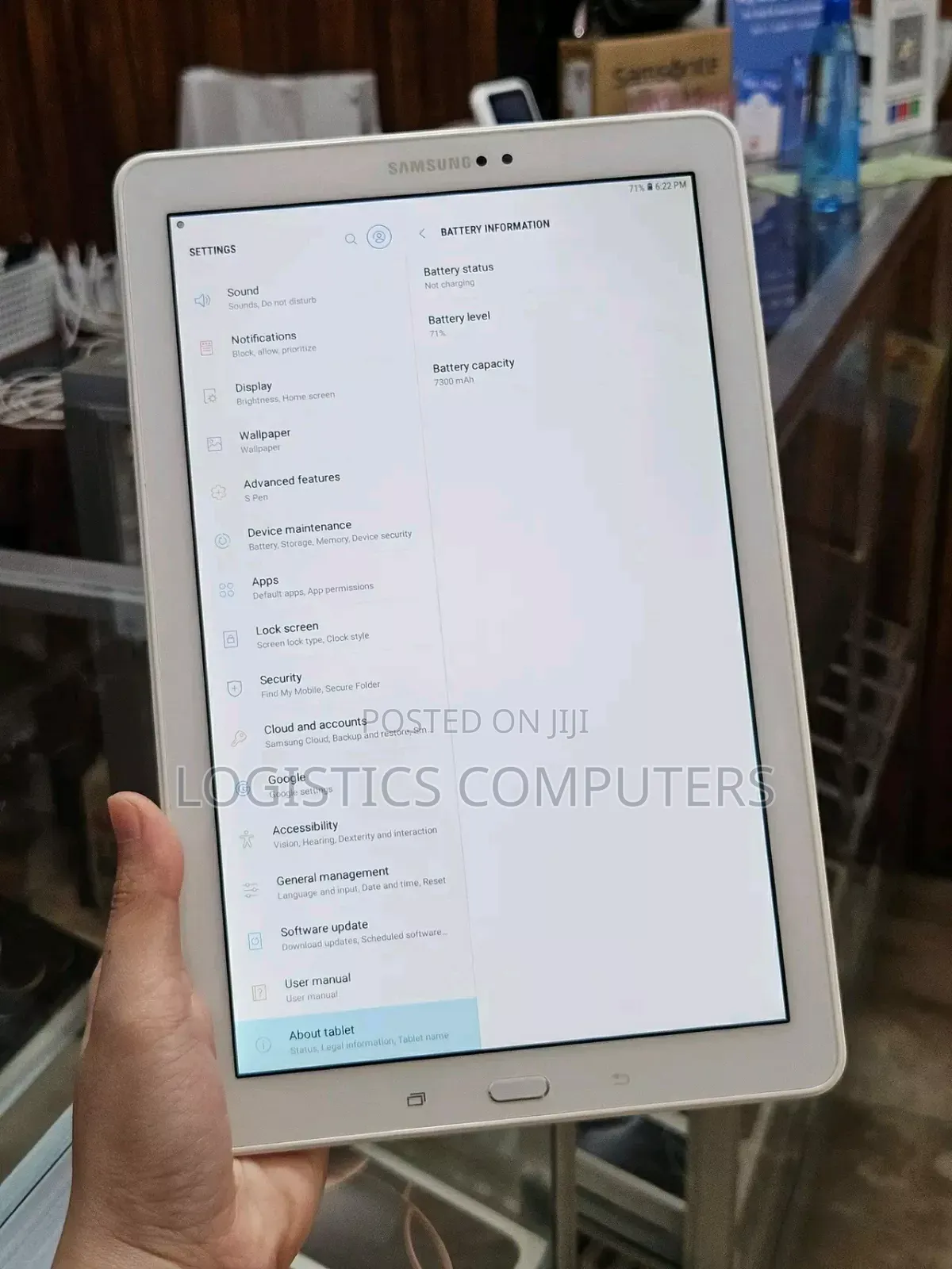 Samsung Galaxy Tab A 10.1 & S Pen (2016) 32 GB White