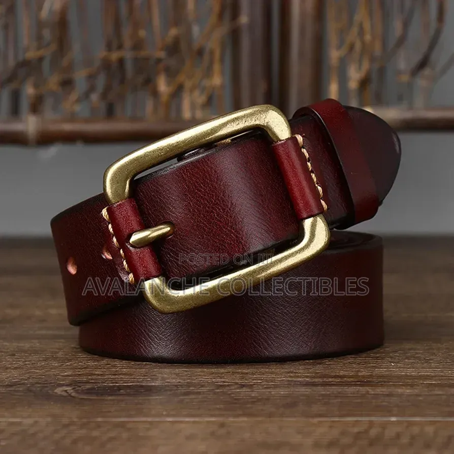 Elevate Your Style With These Genuine Leather Belts .