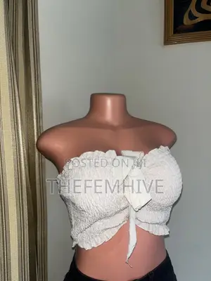 Nude Shein Tube Top Thrift
