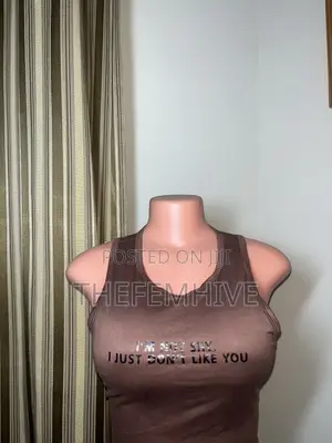 Brown Shein Crop Top
