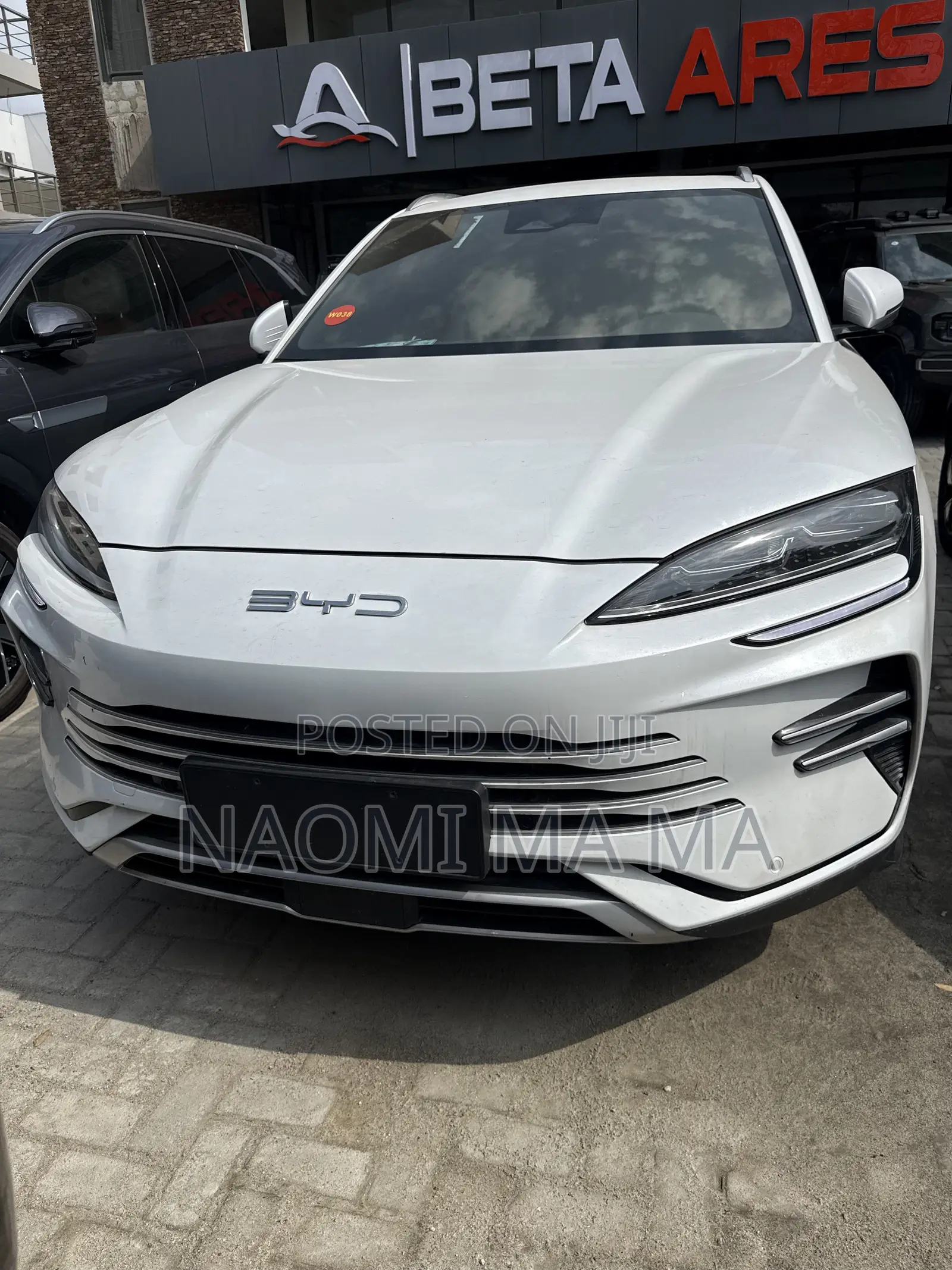 New BYD Song Plus 2025 White