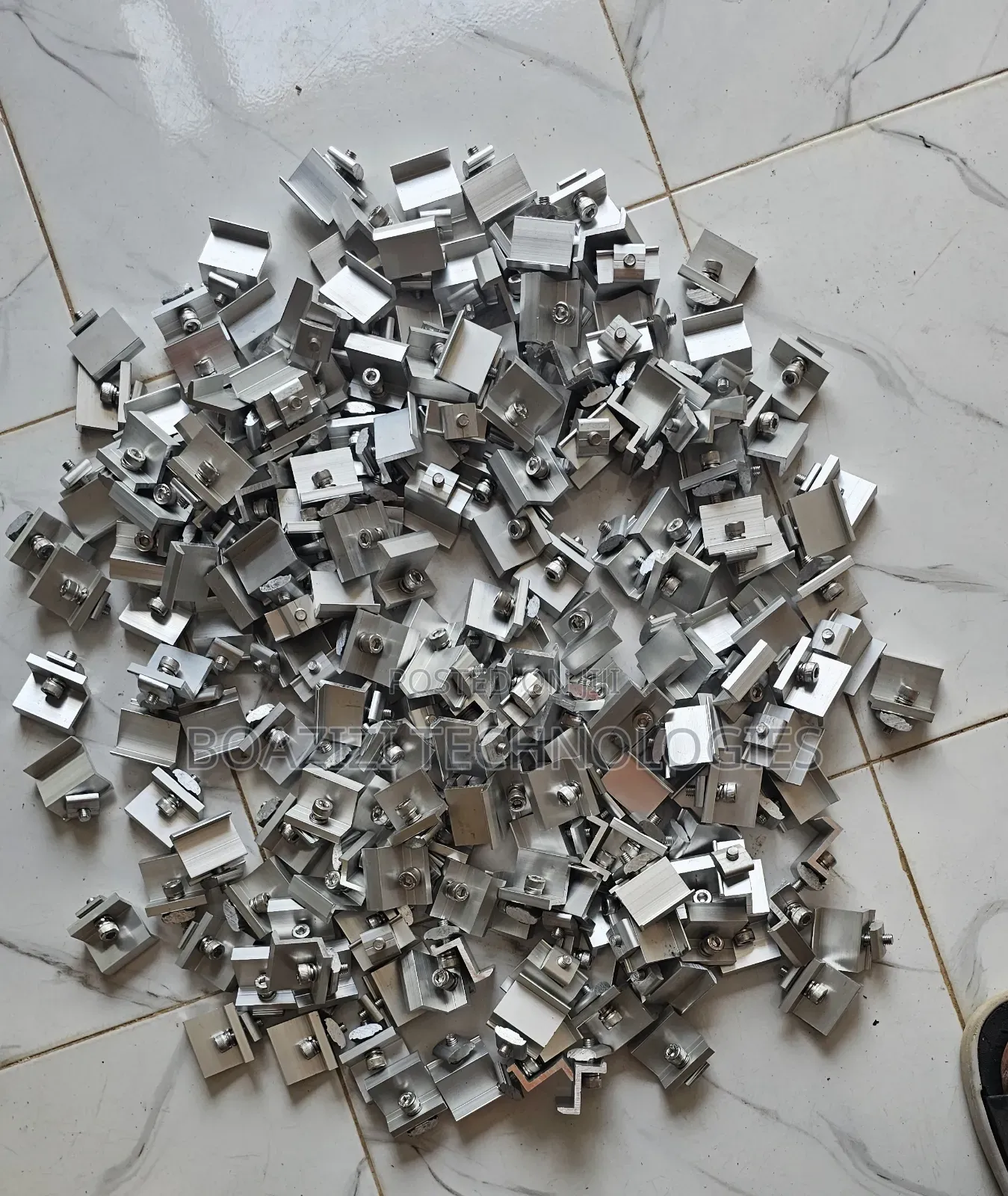 Solar Panels Middle Clamps and End Clamps