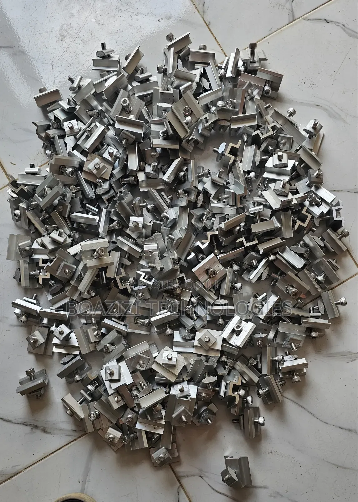 Solar Panels Middle Clamps and End Clamps