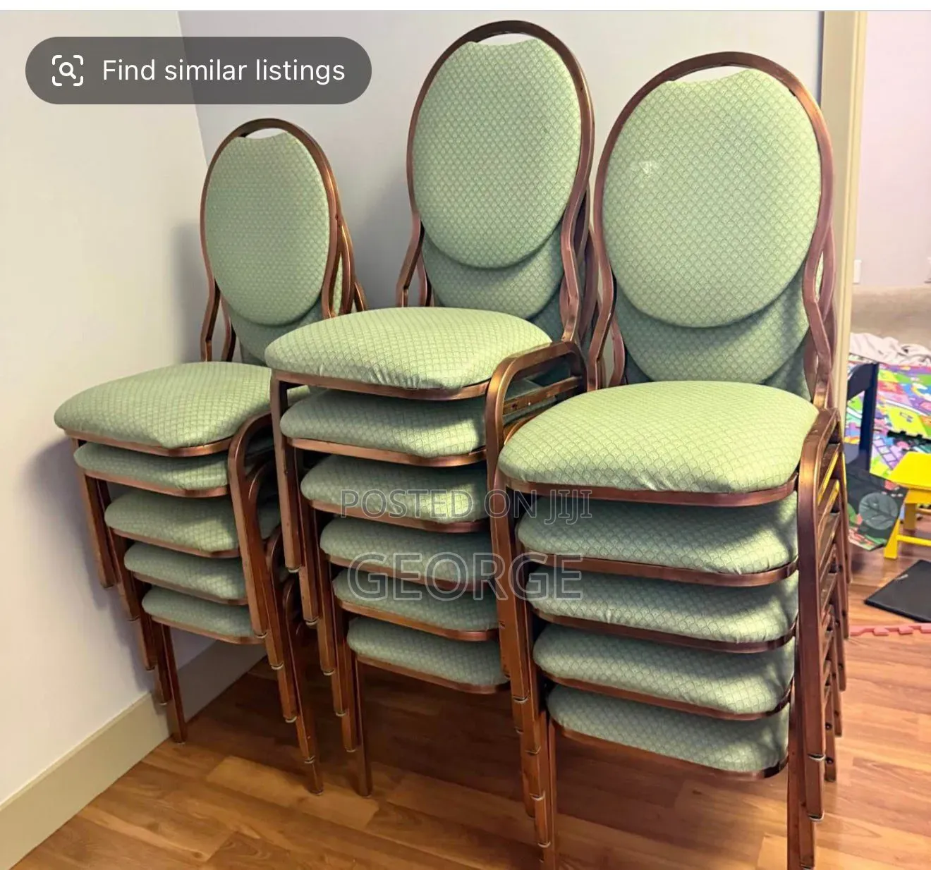 Foreign Used Stackable Chairs
