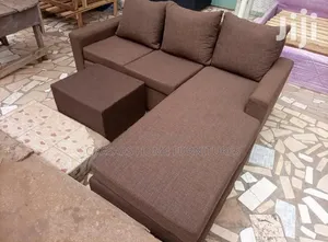 L-Shape Sofa With Ottoman - Modern Design - New