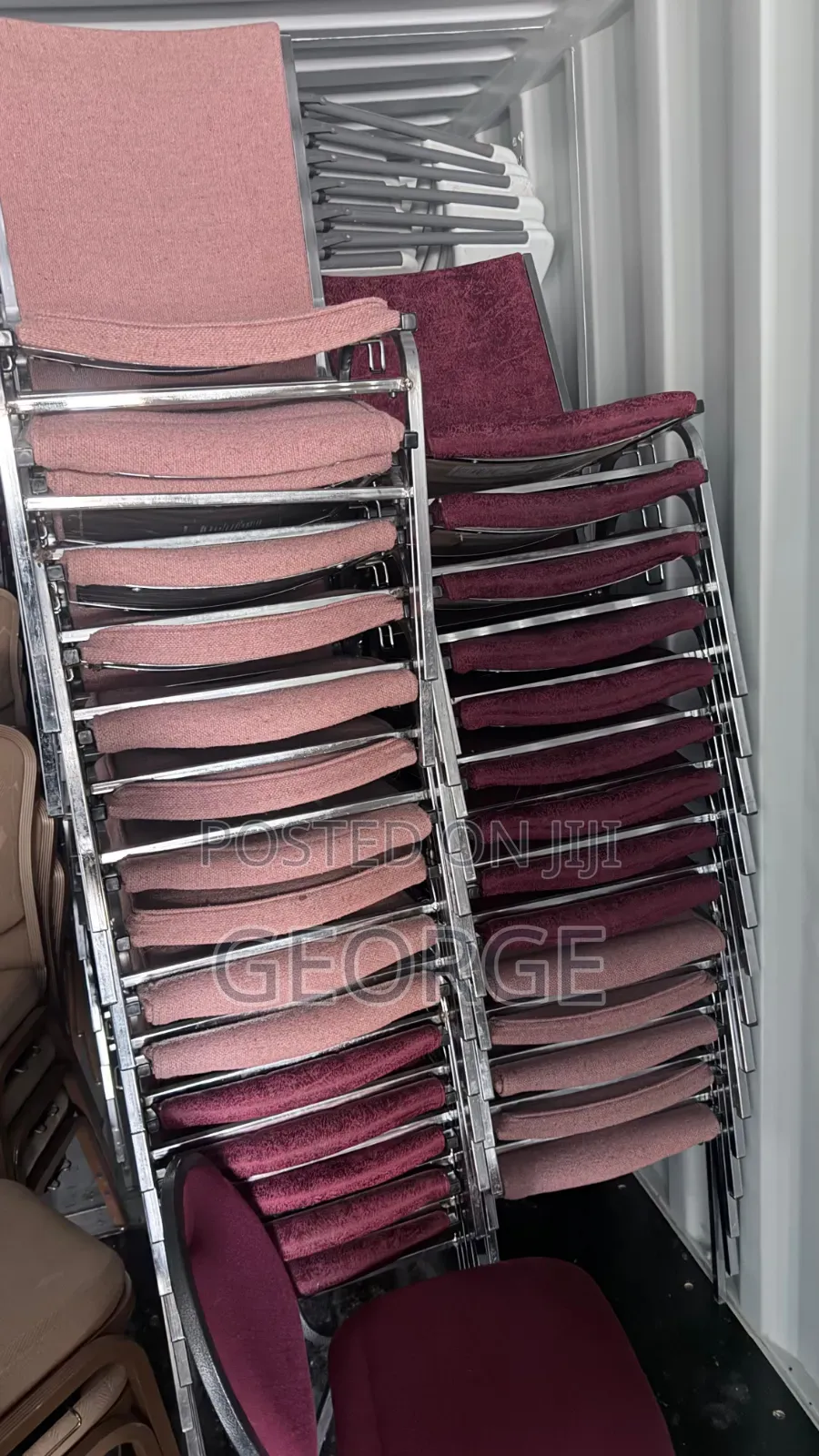 Foreign Used Stackable Chairs