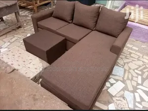 L-Shape Sofa With Ottoman - Modern Design - New