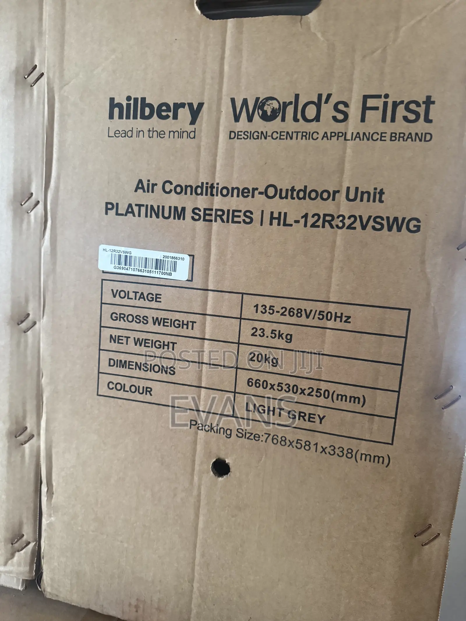 Hilbery R32 1.5 HP Inverter AC 3star Chills Like 2.0