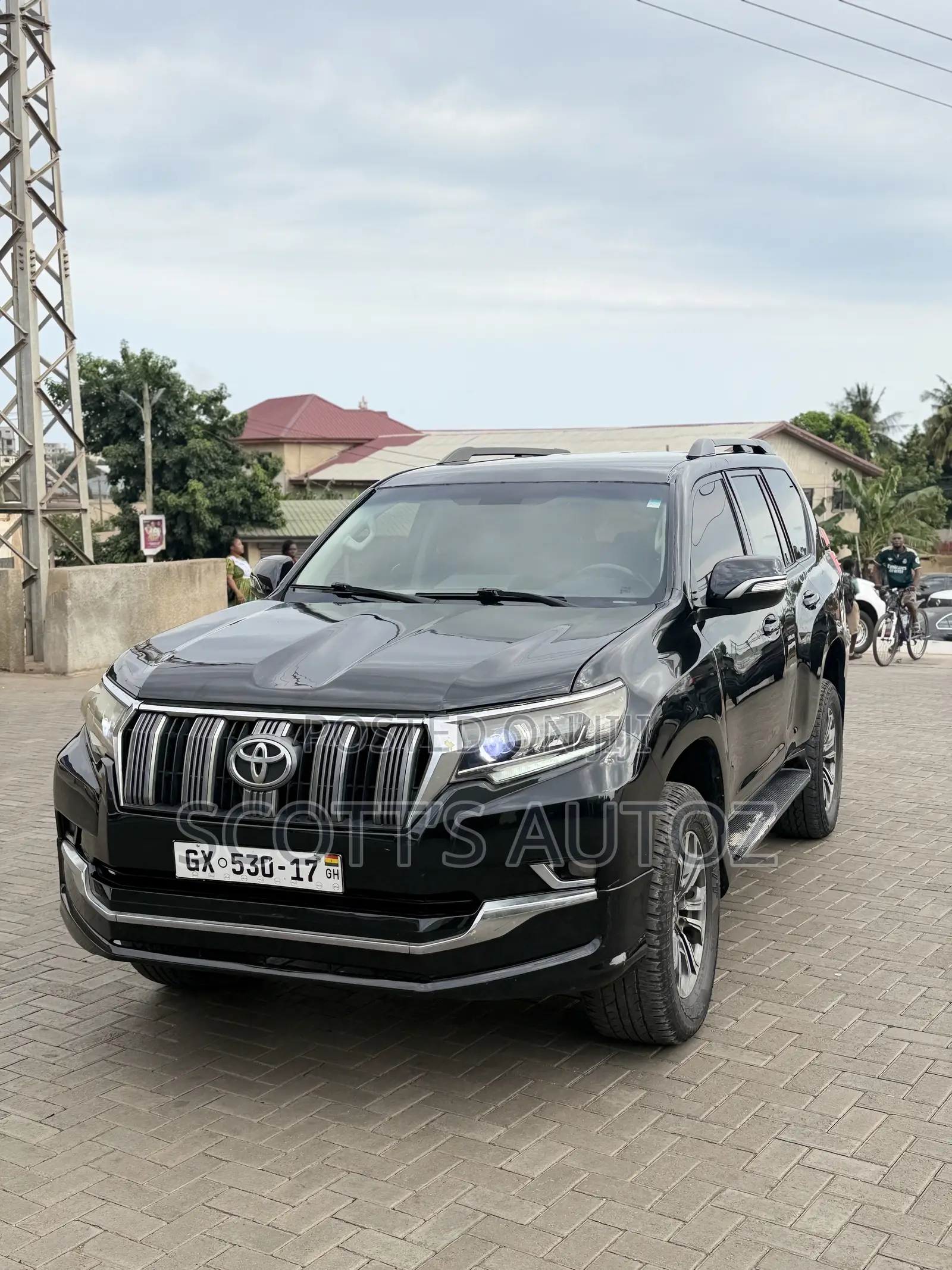 Toyota Land Cruiser Prado 2017 Black