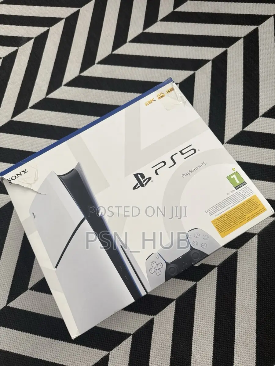 PlayStation 5 Slim(disc Edition) With Fc 26 and Four Games