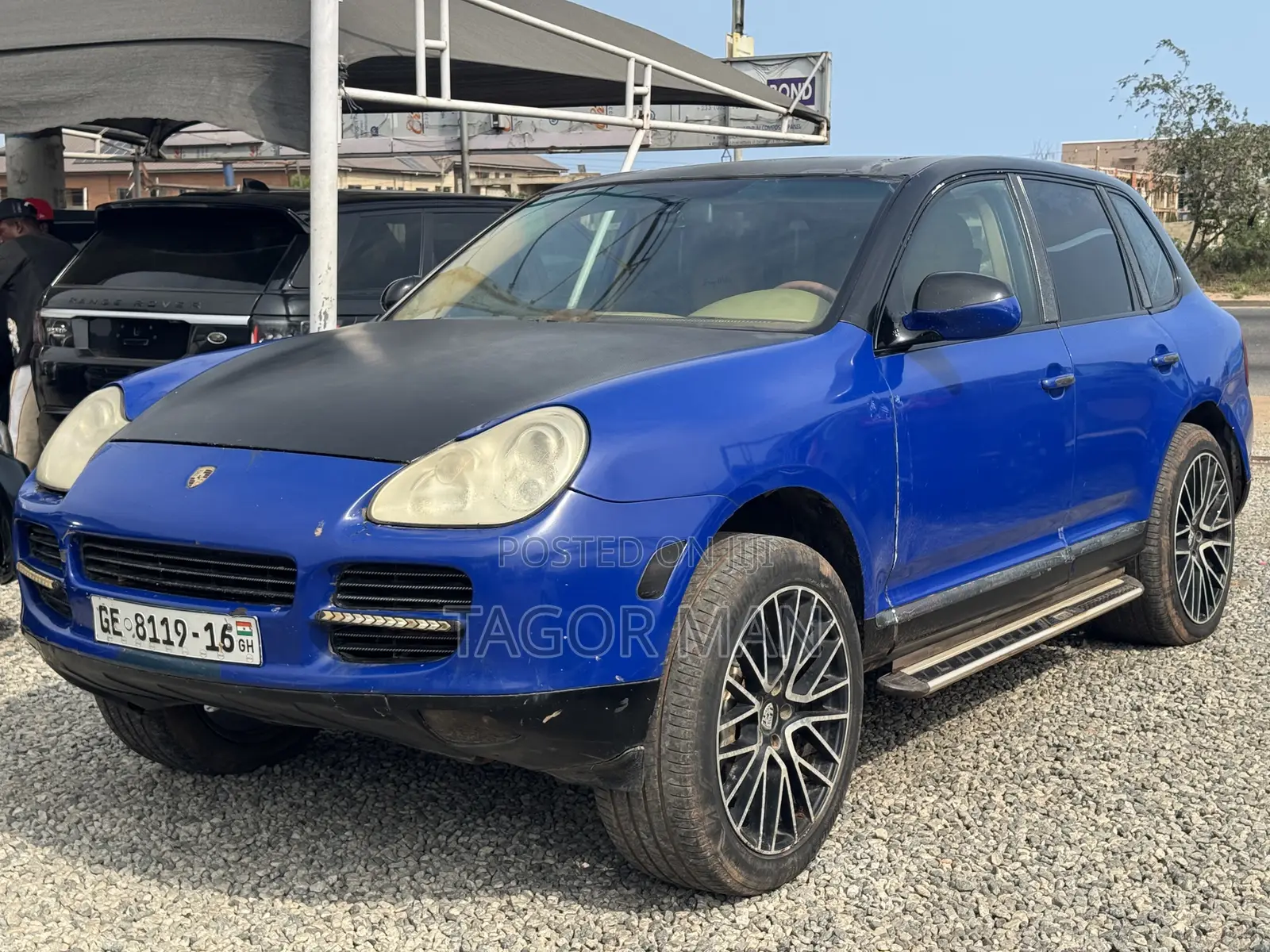 Porsche Cayenne S 2012 Blue