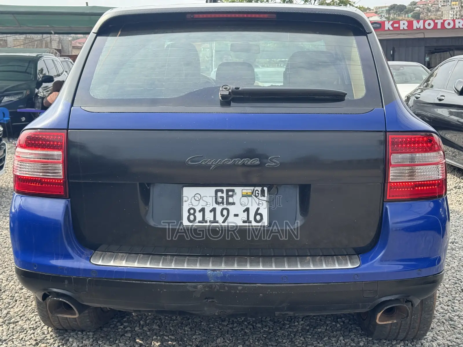 Porsche Cayenne S 2012 Blue