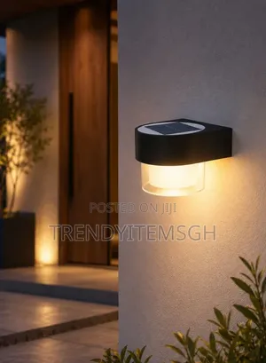 1200mAh Battery Solar Wall Light Dual-Color Outdoor SMD LED Light
