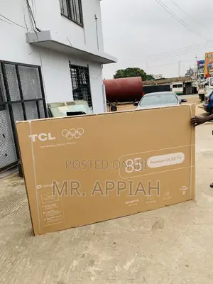 Super Classic TCL 85p7L 85” Qled Smart Television(Black) 