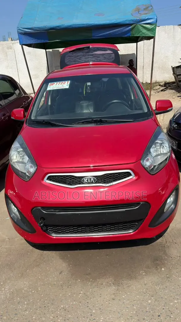 Kia Morning 2012 Red