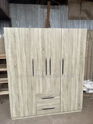 Modern 3-in-1 Wardrobe With Drawers Shelves