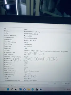 Laptop Dell Latitude 5400 16GB Intel Core i7 SSD 256GB