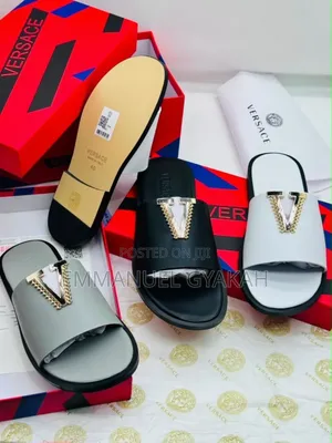 Quality Versace, Burberry, Balenciaga, Aristocrats Luxury Slippers