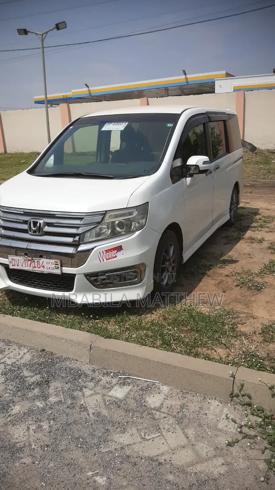 Honda Stepwgn 2012 White
