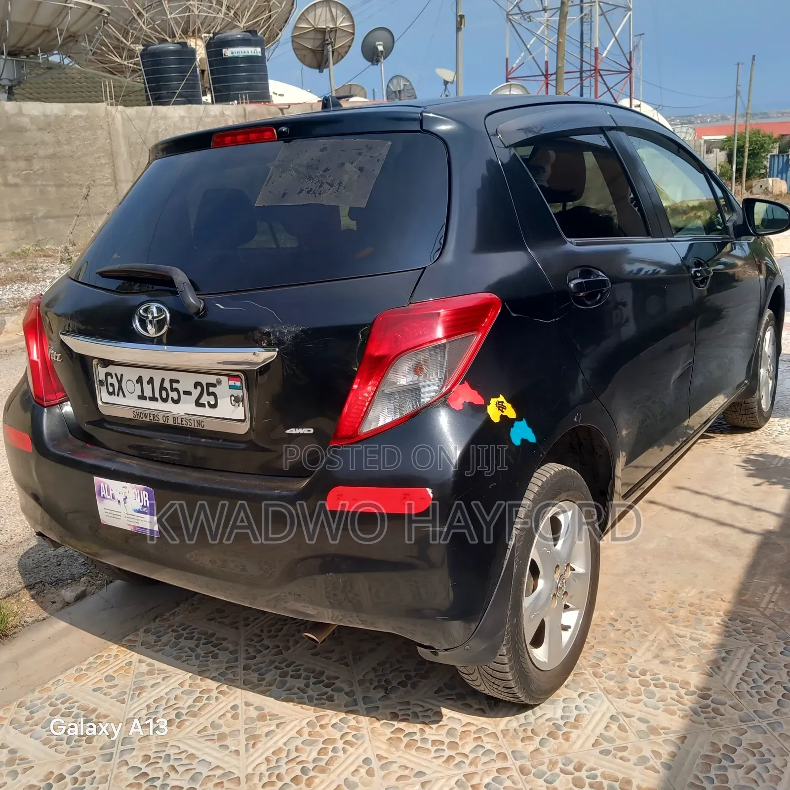 Toyota Vitz 2013 Black