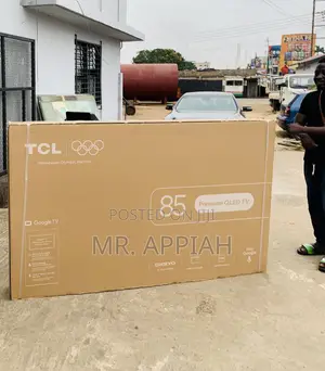 Super Classic TCL 85p7L 85” Qled Smart Google TV(Black) 