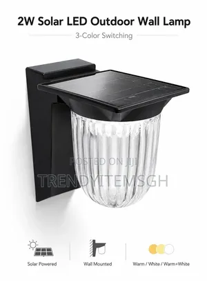 1200mAh Battery Solar Lantern Light Wall Lamp