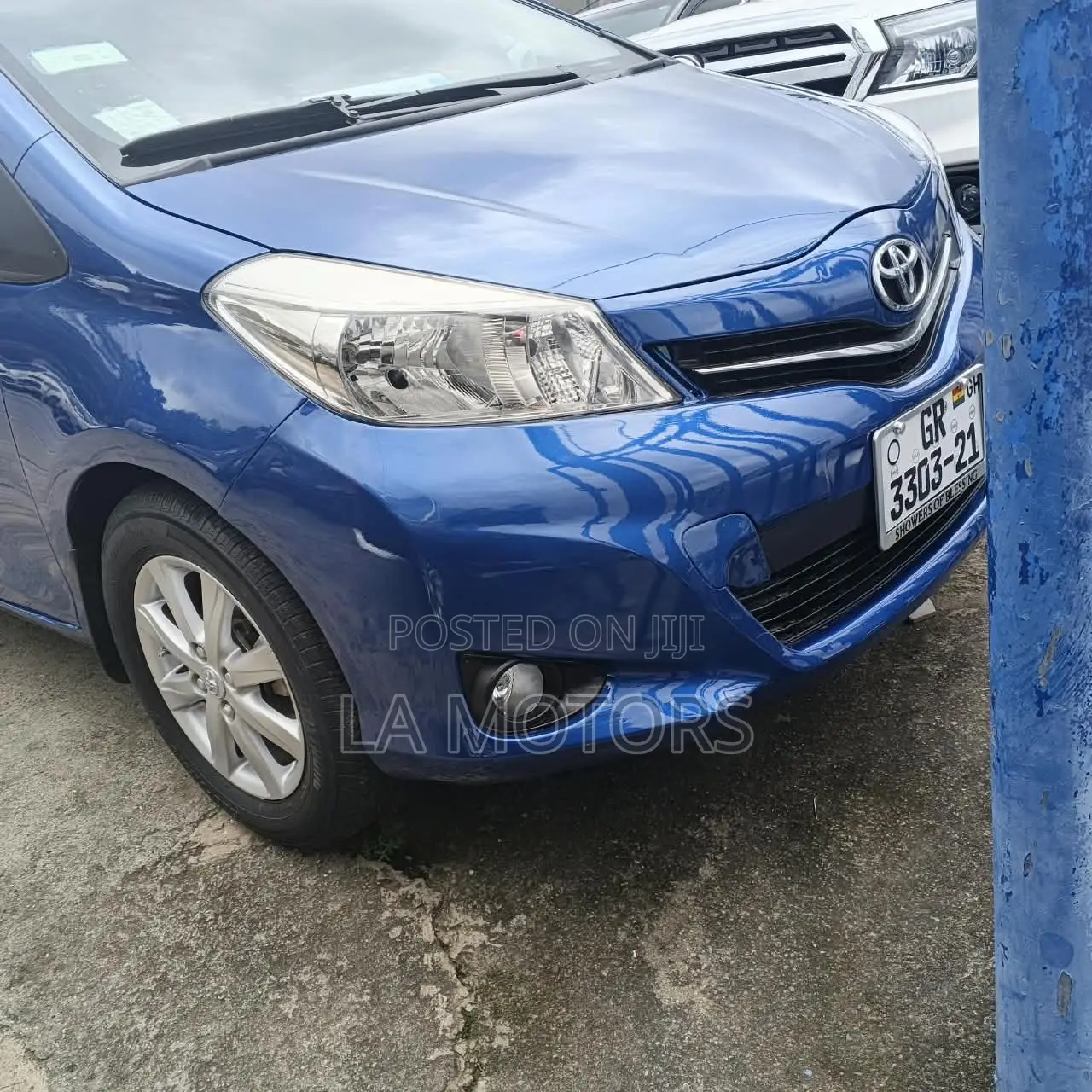 Toyota Yaris 2014 Blue