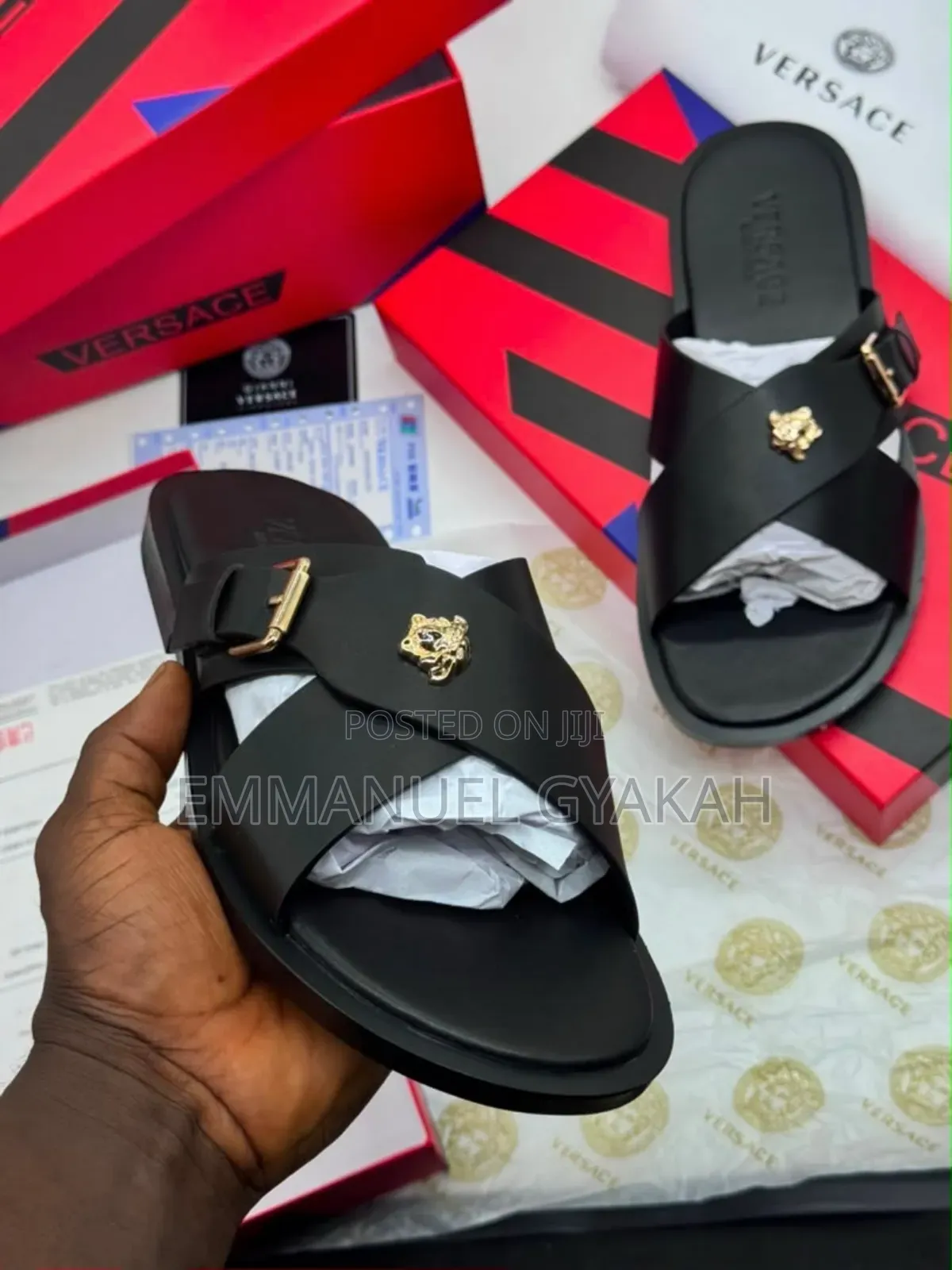 Quality Versace, Burberry, Balenciaga, Aristocrats Luxury Slippers