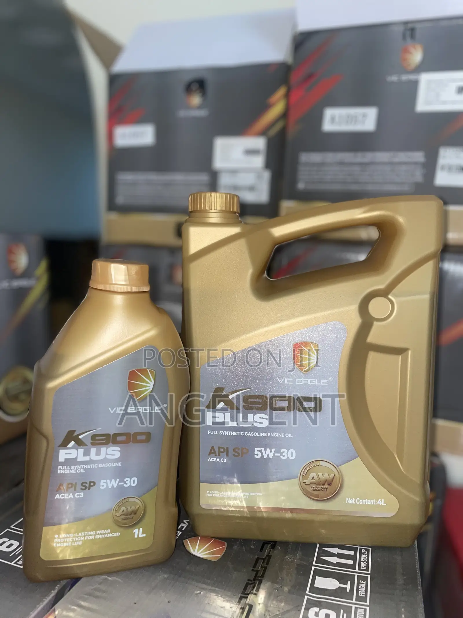 Plus 5w-30 4Liters Full Synthetic Gasoline Engine Oil Available