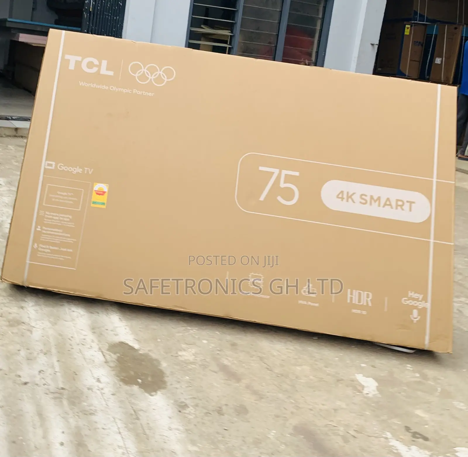 Secure New TCL 75 Inch Smart Uhd LED P635 TV
