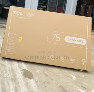 Secure New TCL 75 Inch Smart Uhd LED P635 TV