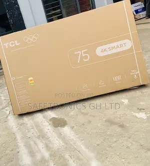 Secure New TCL 75 Inch Smart Uhd LED P635 TV