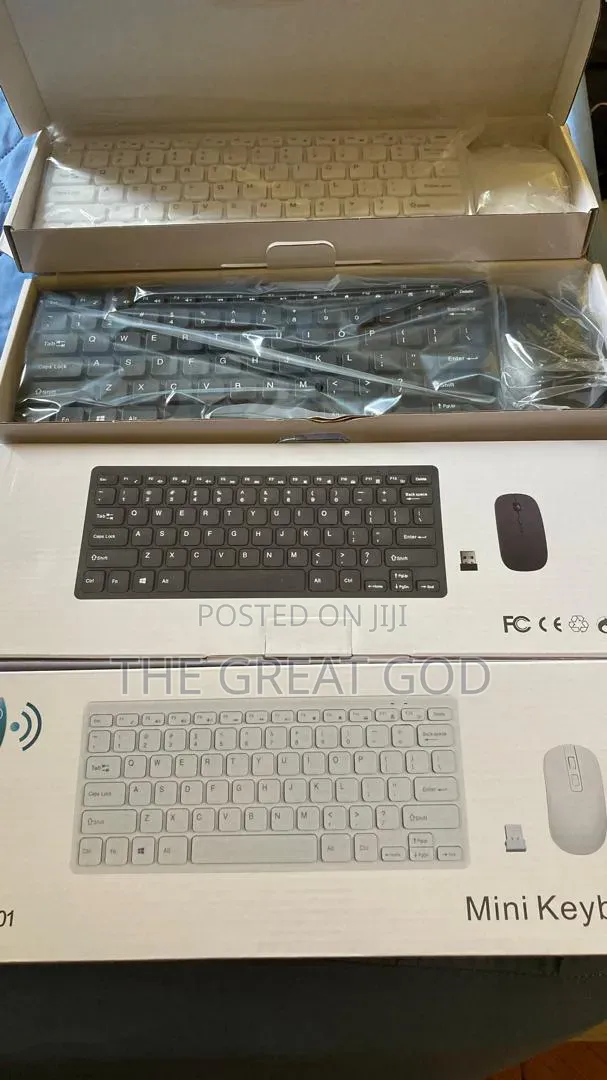 Portable Wireless Mini Keyboard and Mouse