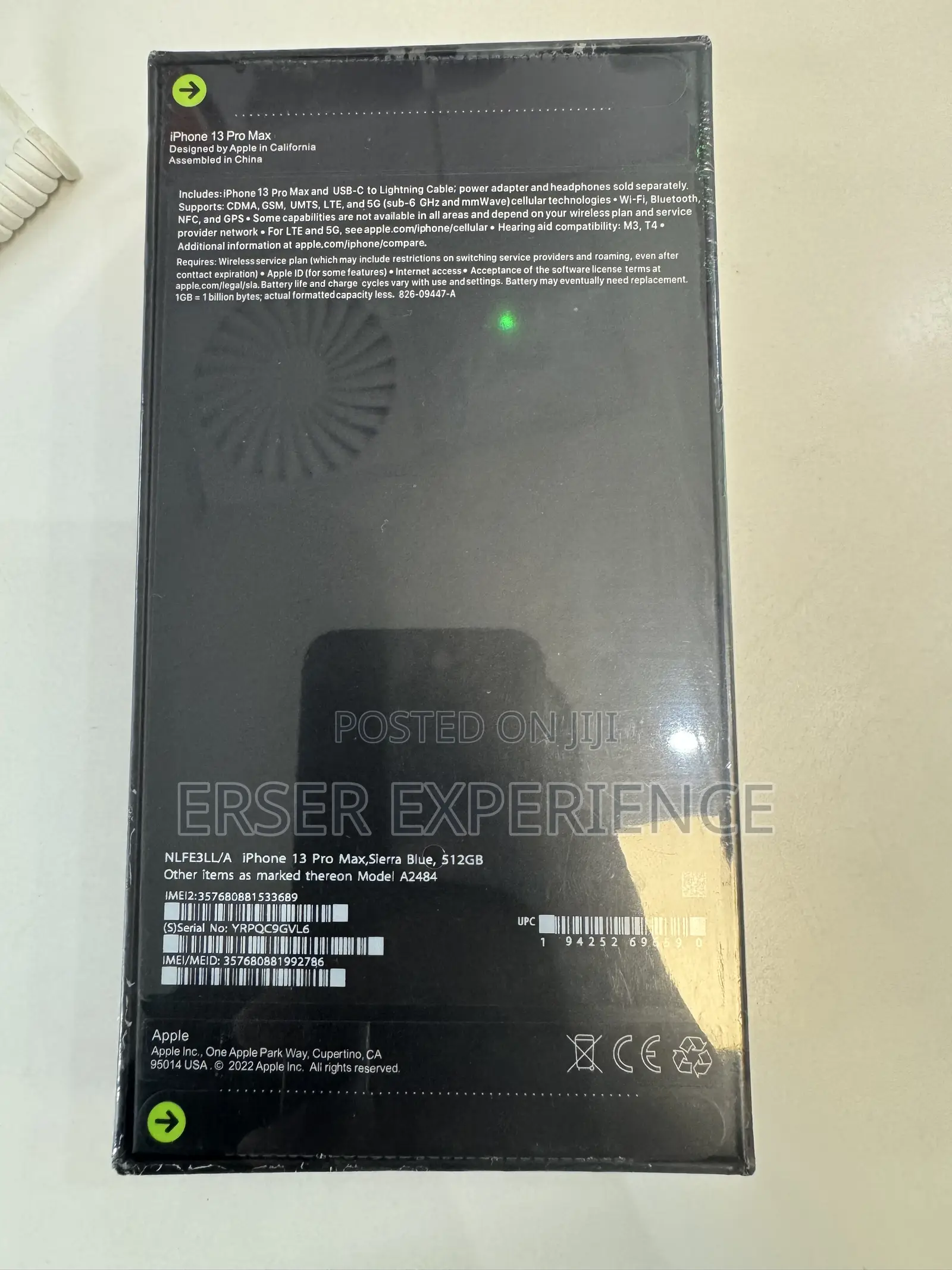 New Apple iPhone 13 Pro Max 512 GB Blue
