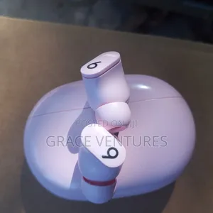 Super Clean Foreign Used Beats Studio Buds – Sunset Pink