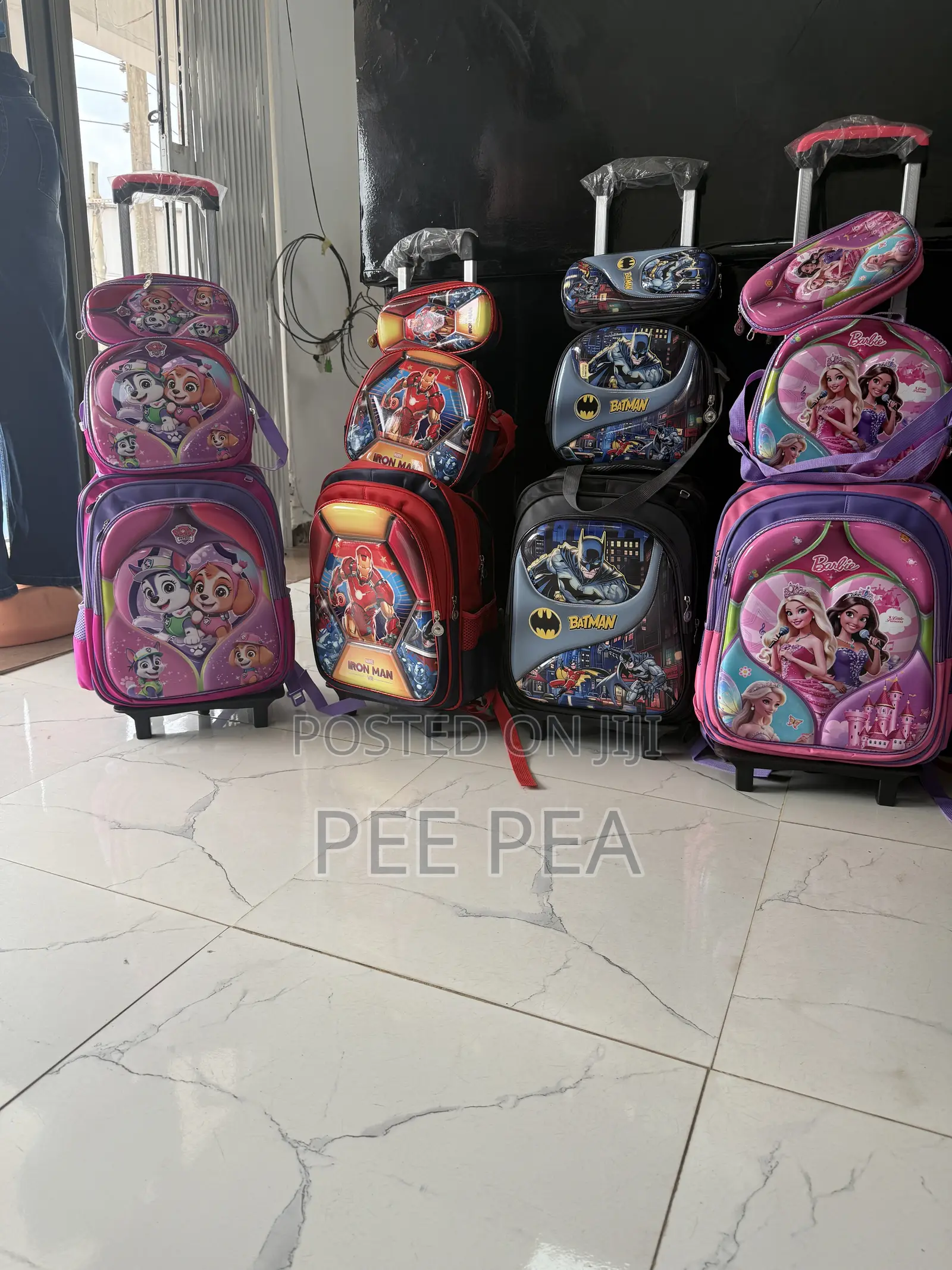 3 in 1 School Bags With Trolley