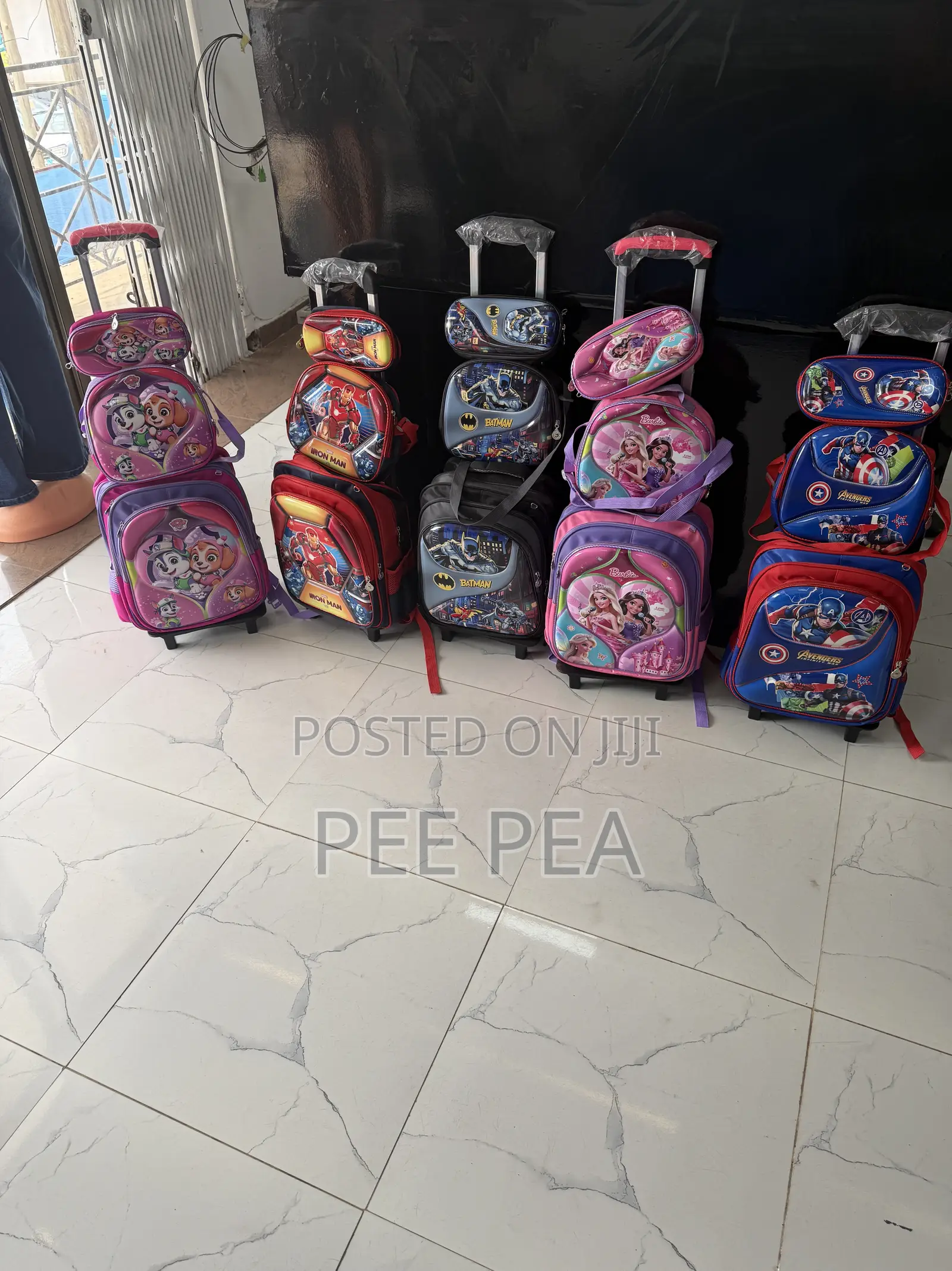 3 in 1 School Bags With Trolley