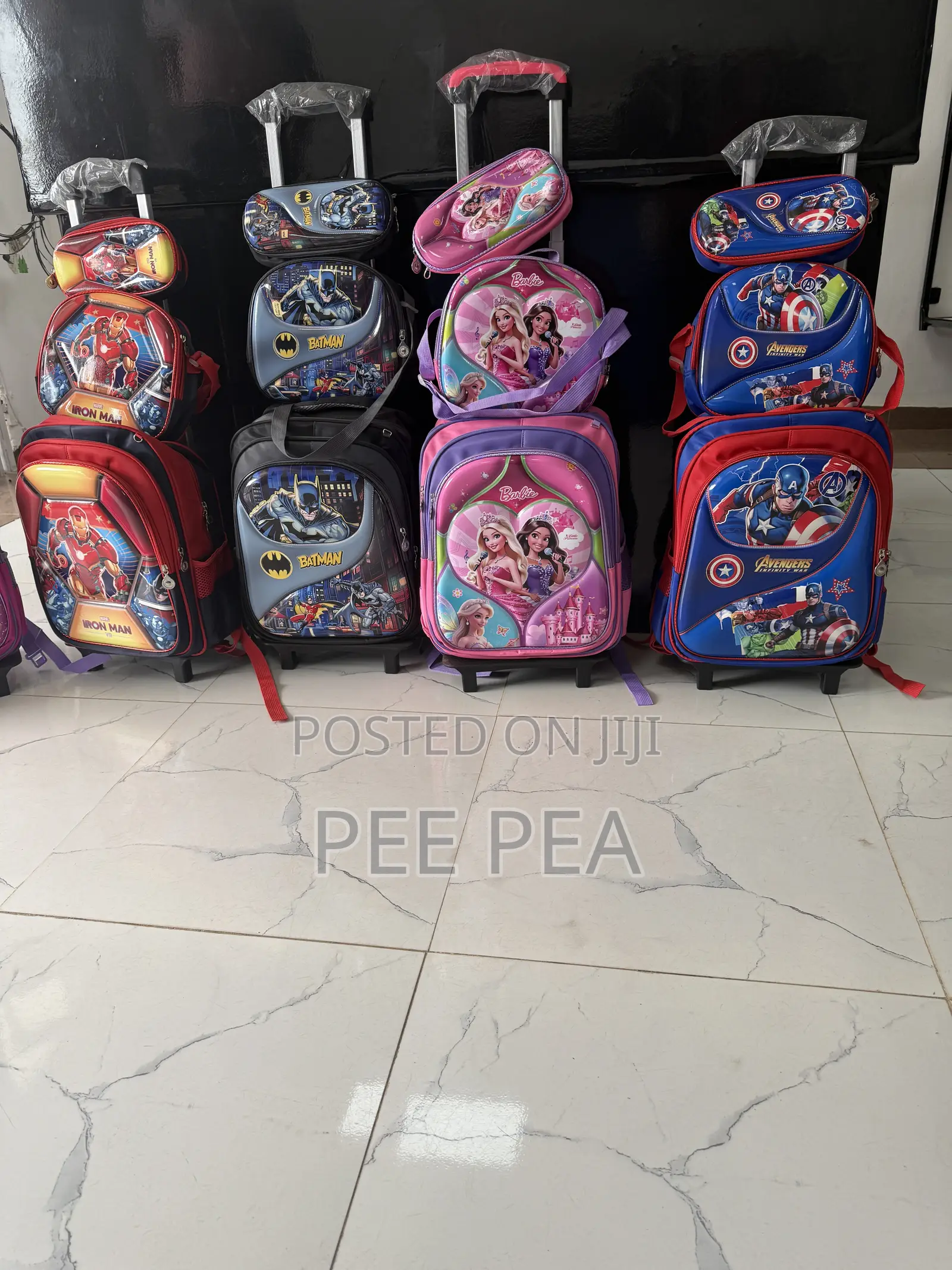 3 in 1 School Bags With Trolley