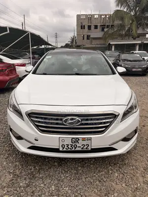 Hyundai Sonata Limited 4dr Sedan (2.0L 4cyl Turbo 6A) 2014 White