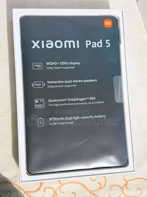 New Xiaomi Pad 5 256 GB Black