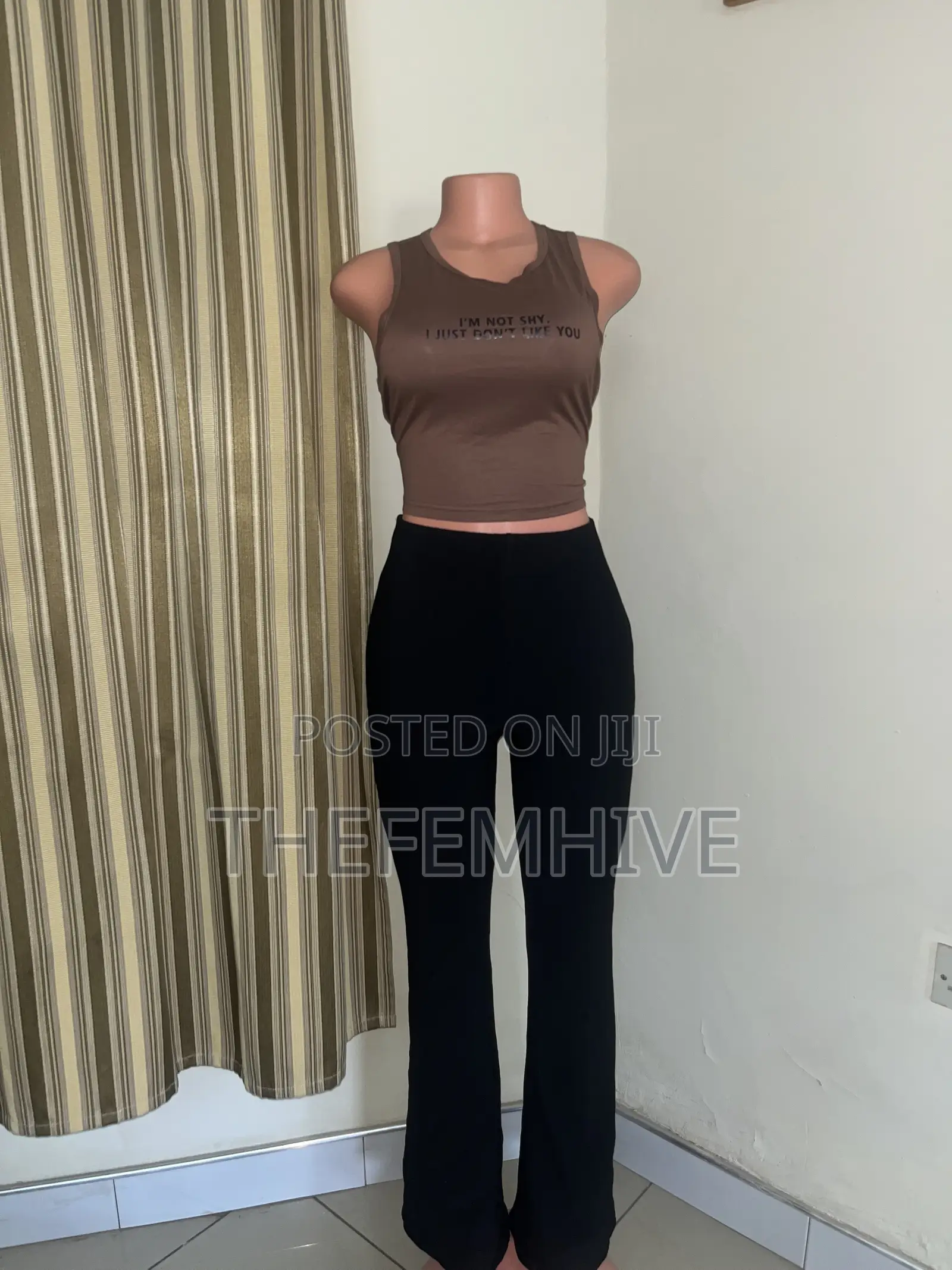 Black Shein Palazzo Pants