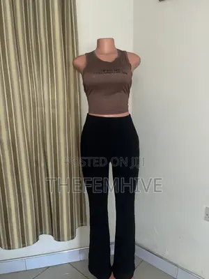 Black Shein Palazzo Pants