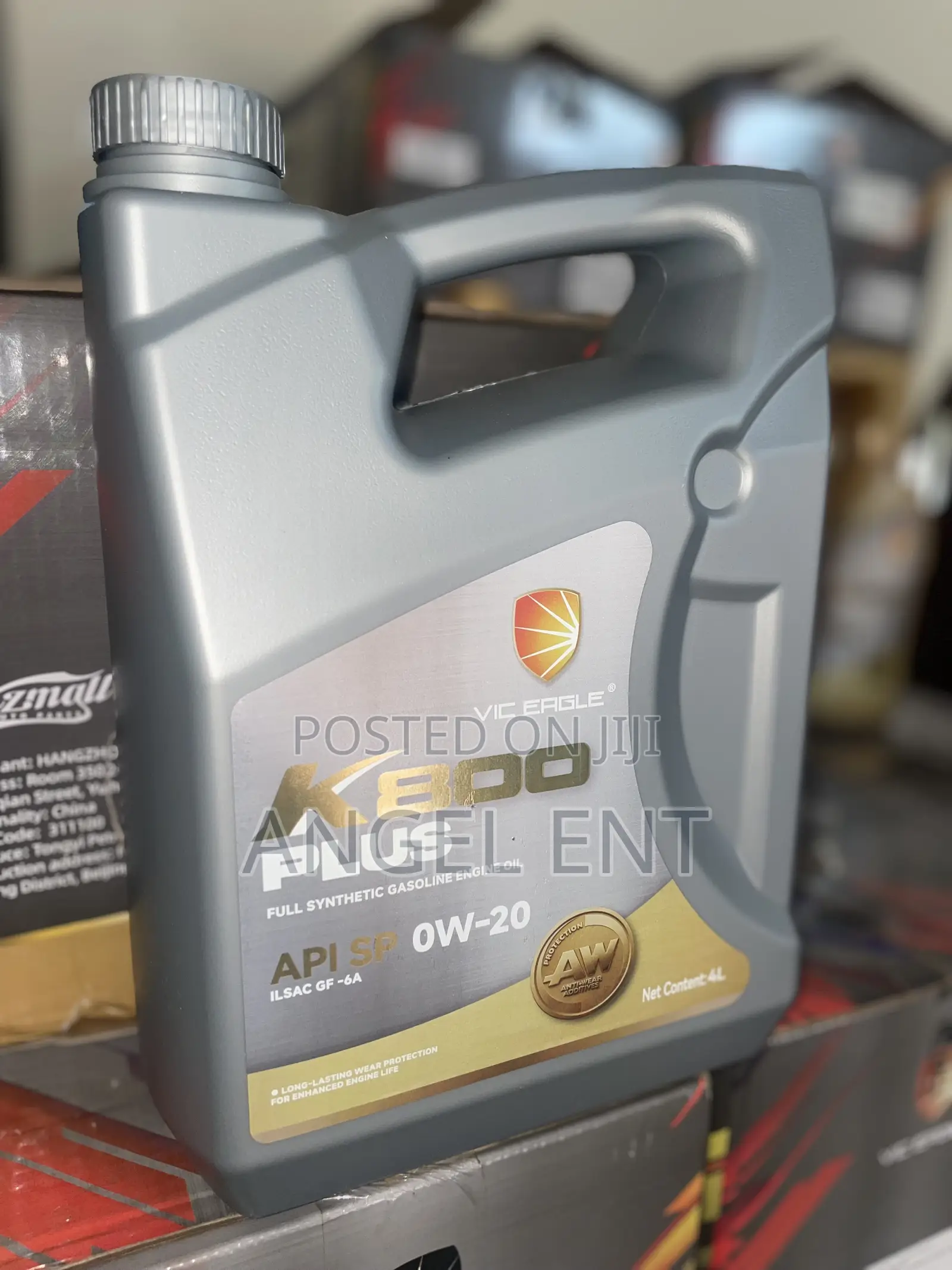  PLUS Full Synthetic Gasoline Engine Oil 0w-20 4L Available